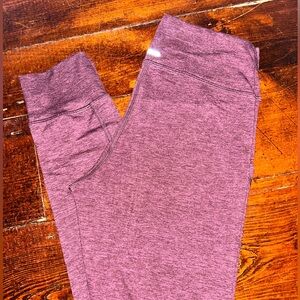 aerie cuffed leggings w/ pockets